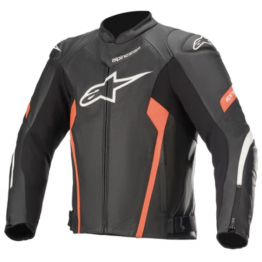 ALPINESTARS 防摔衣 FASTER V2 AIRFLOW LEATHER JACKET A星 夏季 透氣 皮革 黑白紅