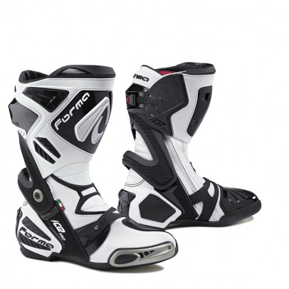 FORMA ICE PRO 頂級防摔長車靴 #白