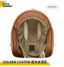 FETURE 四分之三罩 安全帽 半罩 GODEN 高登 CUSTOM 亮光水泥灰