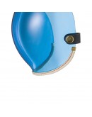 Feture 飛喬 乳白皮革TOP PP釦式風鏡-藍色 復古
