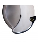 Feture 飛喬 極光銀TOP PP釦式風鏡-淺茶輕電鍍 復古