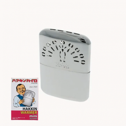 日本 HAKKIN POCKET WARMER MINI 孔雀標 懷爐 保暖 防寒 保溫時間18小時 迷你版