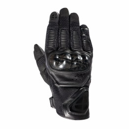 IXON 105 RS4 AIR 夏季防摔短手套 黑黑 碳纖維 透氣 皮革 山羊皮 觸控