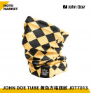 JOHN DOE 魔術頭巾 JDT7013 JOHN DOE TUBE Race Flag Yellow 黃色方格旗紋