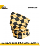 JOHN DOE 魔術頭巾 JDT7013 JOHN DOE TUBE Race Flag Yellow 黃色方格旗紋