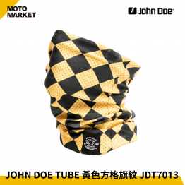 JOHN DOE 魔術頭巾 JDT7013 JOHN DOE TUBE Race Flag Yellow 黃色方格旗紋