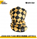 JOHN DOE 魔術頭巾 JDT7013 JOHN DOE TUBE Race Flag Yellow 黃色方格旗紋