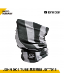 JOHN DOE 魔術頭巾 JDT7015 JOHN DOE TUBE Stripes Black Grey 黑灰條紋