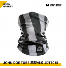 JOHN DOE 魔術頭巾 JDT7015 JOHN DOE TUBE Stripes Black Grey 黑灰條紋