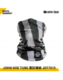 JOHN DOE 魔術頭巾 JDT7015 JOHN DOE TUBE Stripes Black Grey 黑灰條紋