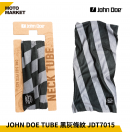JOHN DOE 魔術頭巾 JDT7015 JOHN DOE TUBE Stripes Black Grey 黑灰條紋
