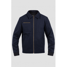 John Doe 防摔衣 Escape Wool Jacket 羊毛保暖防摔夾克 冬季 休閒 深藍色