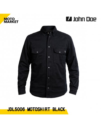 John Doe  JDL5006 Motoshirt Black 休閒襯衫外套 防摔衣