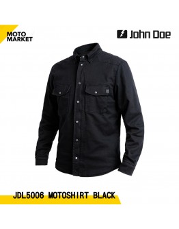 John Doe  JDL5006 Motoshirt Black 休閒襯衫外套 防摔衣