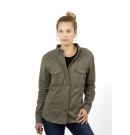 John Doe 防摔衣 女款  JDL8003 Motoshirt Women Olive 休閒襯衫外套 橄欖綠