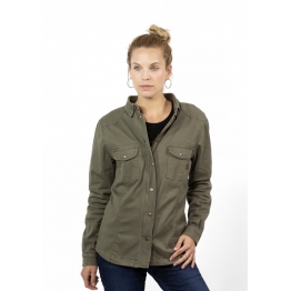 John Doe 防摔衣 女款  JDL8003 Motoshirt Women Olive 休閒襯衫外套 橄欖綠
