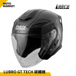 Lubro 安全帽 四分之三罩  GT TECH CARBON 碳纖維