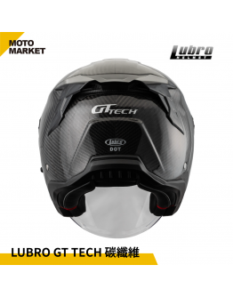 Lubro 安全帽 四分之三罩  GT TECH CARBON 碳纖維