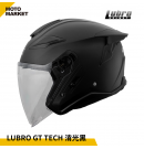 Lubro 安全帽 四分之三罩  GT TECH 消光黑