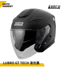 Lubro 安全帽 四分之三罩  GT TECH 消光黑