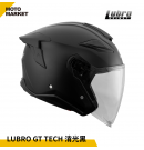 Lubro 安全帽 四分之三罩  GT TECH 消光黑
