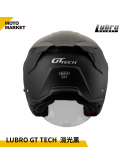 Lubro 安全帽 四分之三罩  GT TECH 消光黑