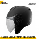 Lubro 安全帽 四分之三罩 NEO JET 消光黑