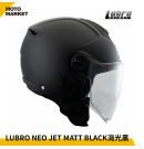 Lubro 安全帽 四分之三罩 NEO JET 消光黑