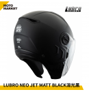 Lubro 安全帽 四分之三罩 NEO JET 消光黑