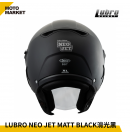 Lubro 安全帽 四分之三罩 NEO JET 消光黑