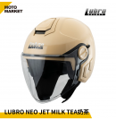 Lubro 安全帽 四分之三罩 NEO JET 奶茶