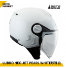 Lubro 安全帽 四分之三罩 NEO JET 亮白