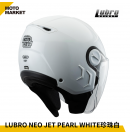 Lubro 安全帽 四分之三罩 NEO JET 亮白