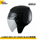 Lubro 安全帽 四分之三罩 NEO JET 亮黑