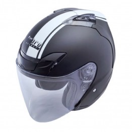 Lubro Air Tech 3/4罩 安全帽 消光黑-白 通風 內襯可拆 半罩帽