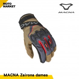 Macna Zairona 女士摩托車手套 棕