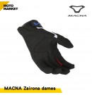 Macna Zairona 女士摩托車手套 黑白紅