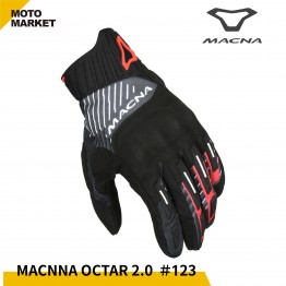 Macna Octar 2.0  夏季款防摔手套 132 黑紅白