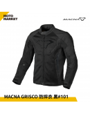 Macna 防摔外套 Grisco 防摔衣 夏季網眼 透氣外套 網布 101 黑色