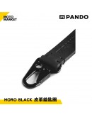 PANDOMOTO HORO BLACK 簡約皮革鑰匙圈架