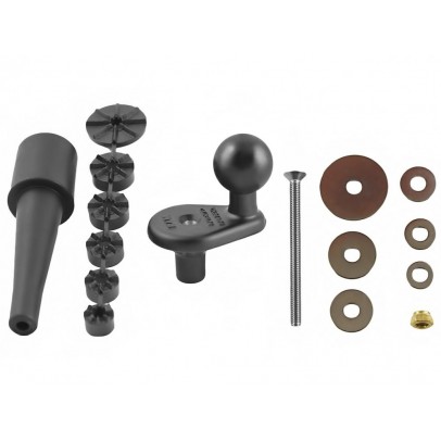 RAM MOUNTS RAM-B-342U 三角台 內管 固定座 12-33mm