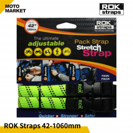 ROK Straps 可調節彈性綁繩 固定帶 42 - 1060mm 螢光綠