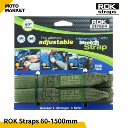 ROK Straps 可調節彈性綁繩 固定帶 60 - 1500mm 叢林綠