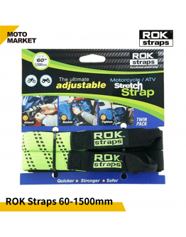 ROK Straps 可調節彈性綁繩 固定帶 60 - 1500mm 螢光綠