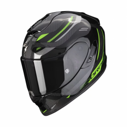 SCORPION EXO-1400 CARBON AIR KYDRA 黑綠 全罩式安全帽