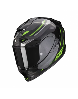 SCORPION EXO-1400 CARBON AIR KYDRA 黑綠 全罩式安全帽