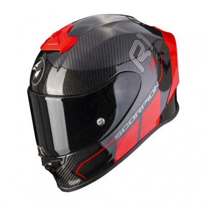 SCORPION EXO-R1 EVO AIR CARBON CORPUS II 碳纖維 黑紅 全罩式安全帽