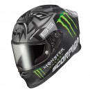 SCORPION EXO-R1 AIR FABIO REPLICA MONSTER 消光黑銀 全罩式安全帽