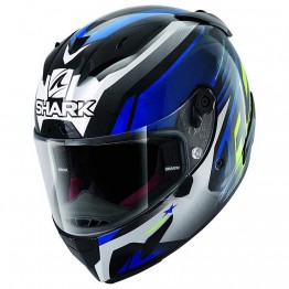 SHARK RACE-R PRO 全罩安全帽 頂級款 ASPY HE8621 KBY 黑藍