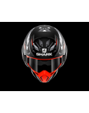 SHARK STREET-DRAK 安全帽 3/4 #Kanhji MAT 消光黑橘 3313KOS